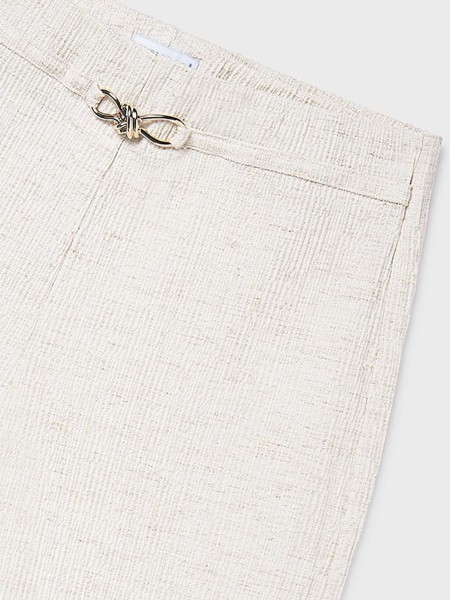 Cal�as Mayoral Menina Cal�as Imita��o Linho C/ Cinto