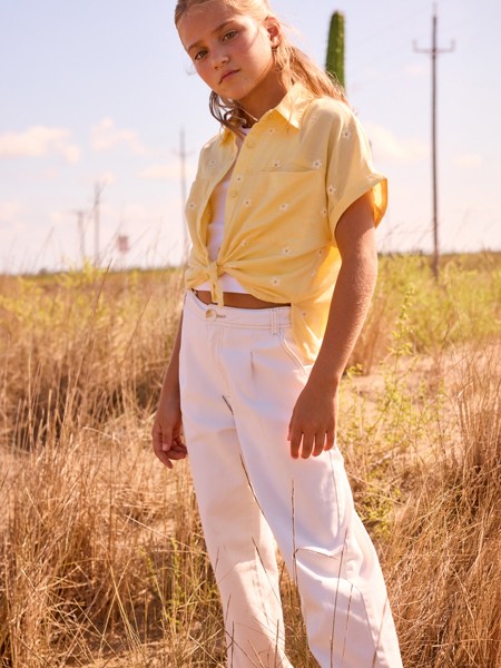 Pants Girl Cream Mayoral