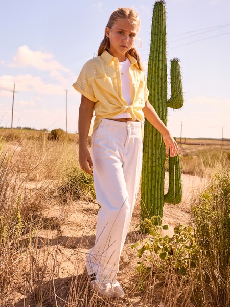 Pants Girl Cream Mayoral