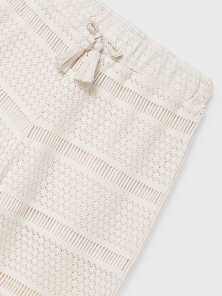 Pants Girl Cream Mayoral