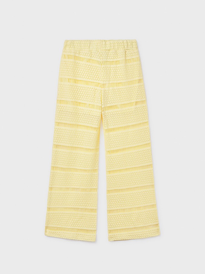 Pantalones Ni�a Amarillo Mayoral