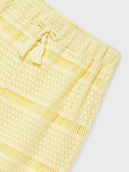 Pantalones Ni�a Amarillo Mayoral