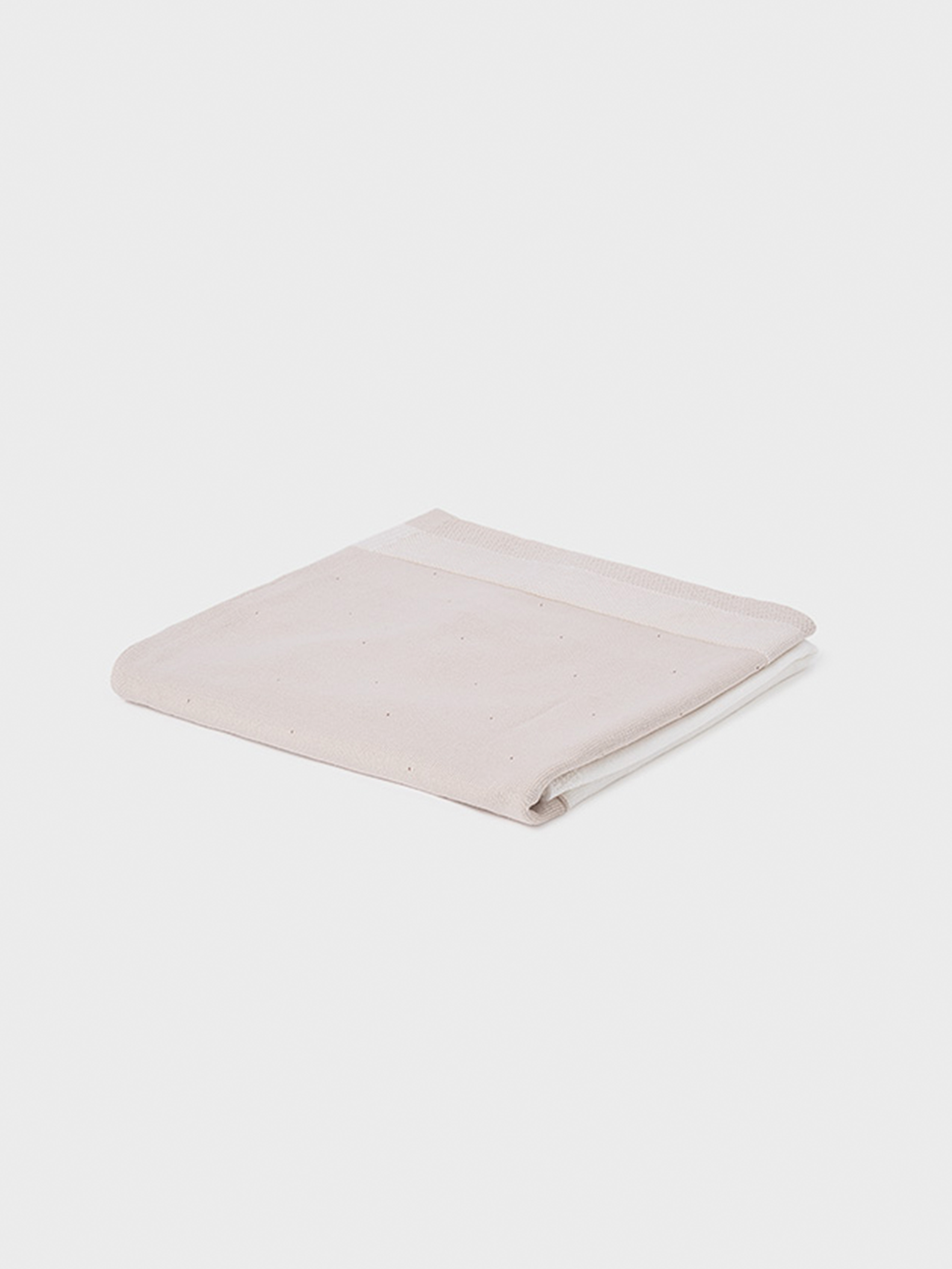 Manta Unisex Bebé Beige Mayoral