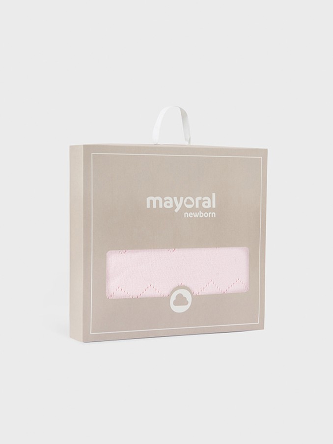 Blanket Unisex Baby Rose Mayoral