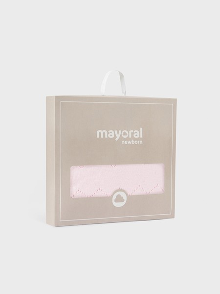 Blanket Unisex Baby Rose Mayoral