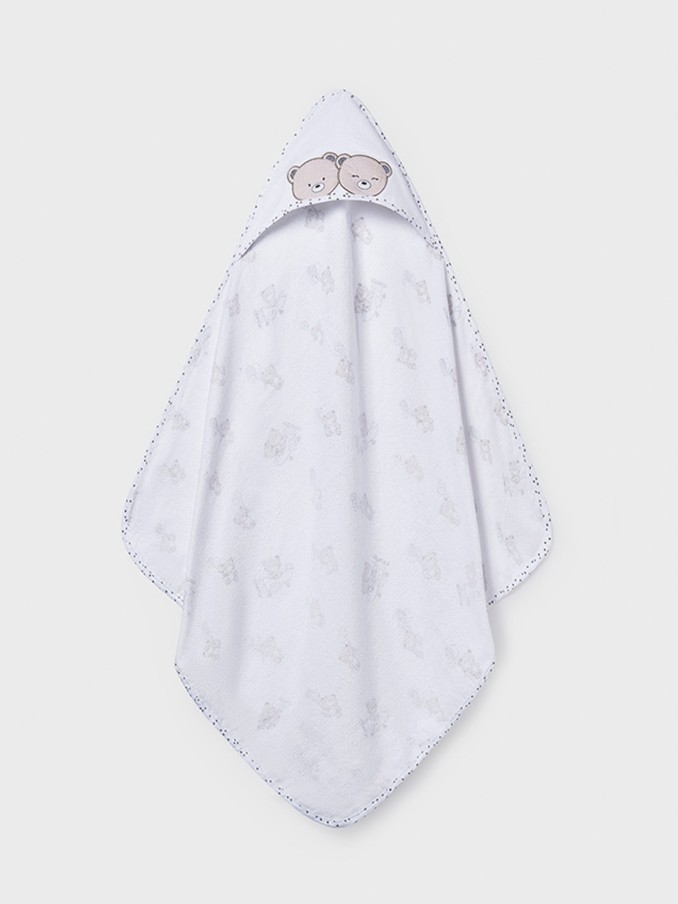 Towel Unisex Baby Cream Mayoral