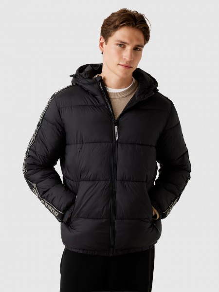 Jacket Man Black Guess Underwear