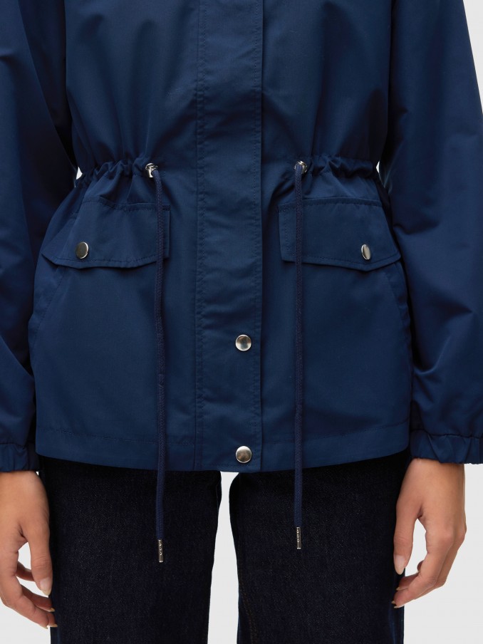 Parka Woman Navy Blue Vero Moda