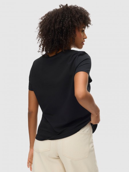 T-Shirt Vero Moda Mulher Vmidea S/s T-Shirt Jrs Btq