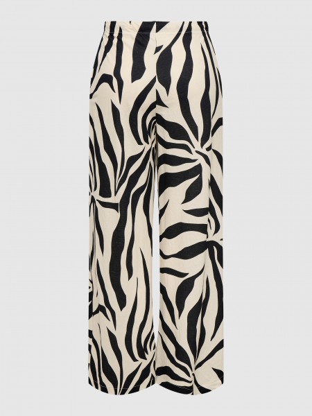 Cal�as Only Mulher Onlsakura Loose Pull Up Pants Wvn