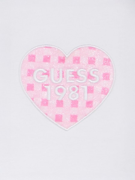 2 Pe�as Guess Menina Set Ls T-Shirt+Leggings