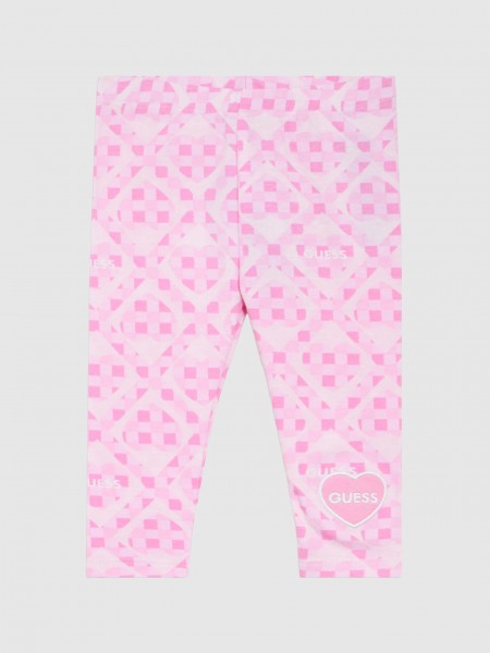 2 Pe�as Guess Menina Set Ls T-Shirt+Leggings