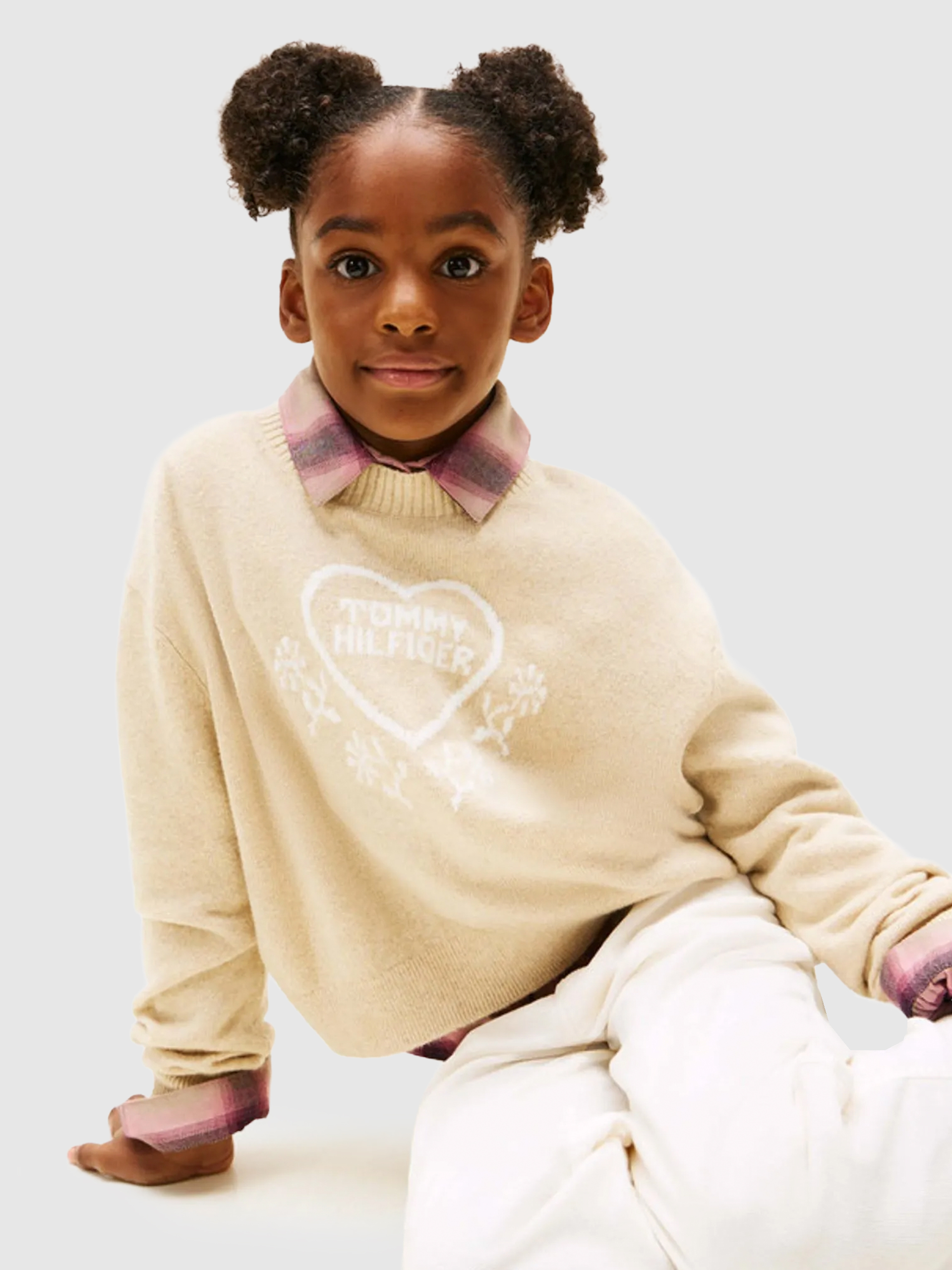 Jersey Niña Marrón Tommy Jeans Kids