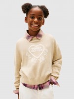 Jersey Niña Marrón Tommy Jeans Kids Jersey Niña Marrón Tommy Jeans Kids