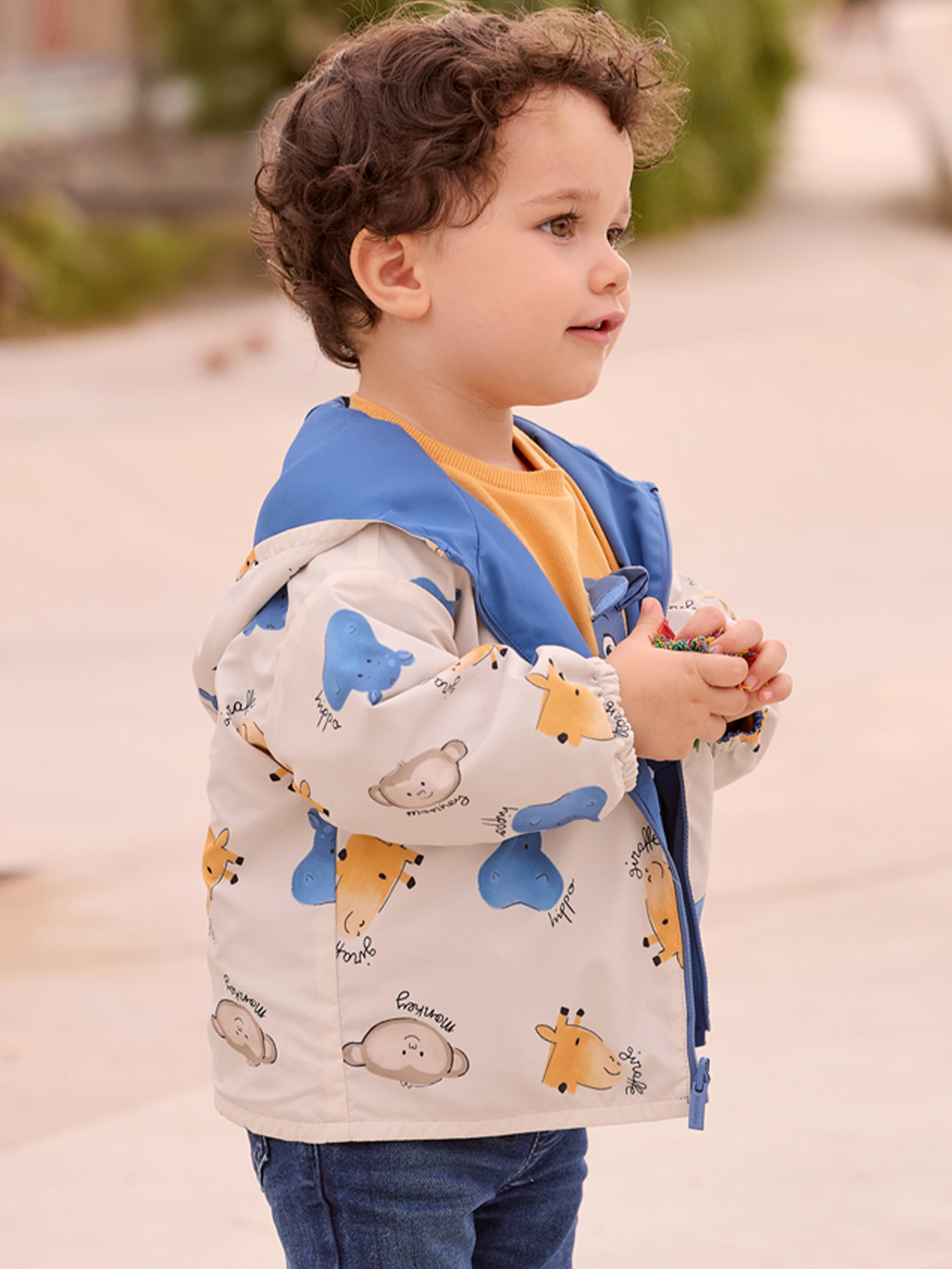 Parka Bebe Niño Azul Marino Mayoral