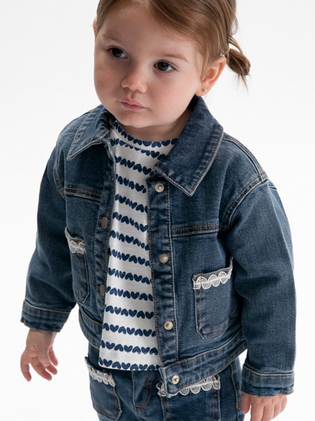 Jacket Baby Girl Jeans Mayoral