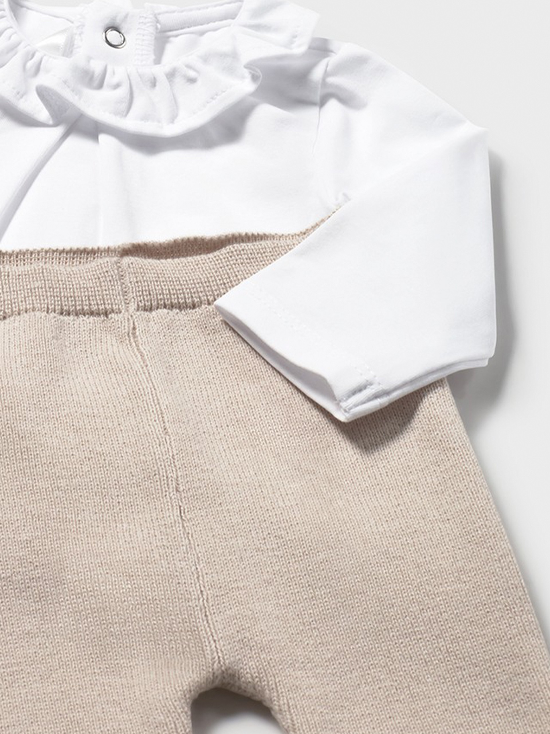 Conjunto Bebe Niña Beige Mayoral