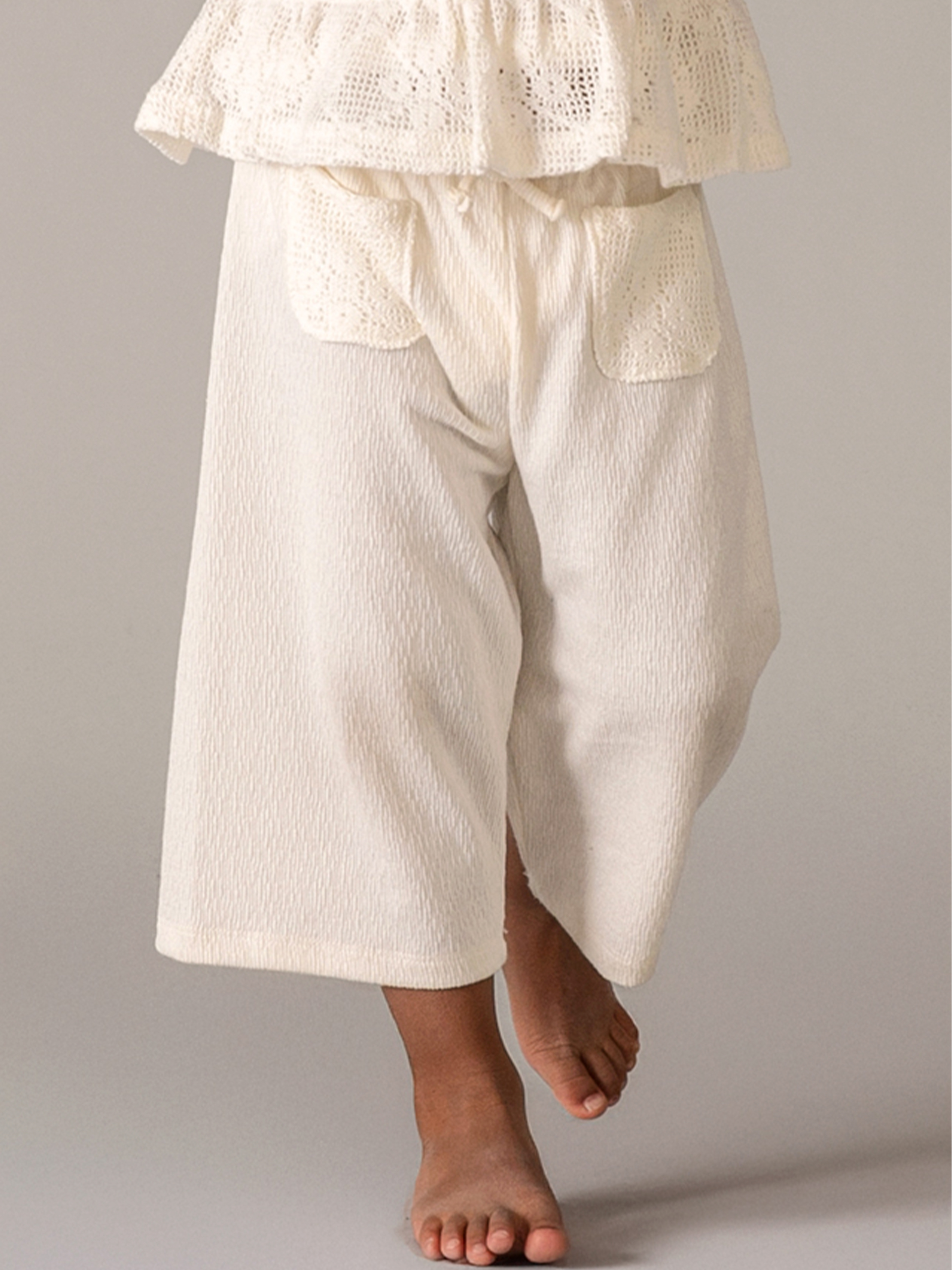 Conjunto Bebe Niña Crema Mayoral