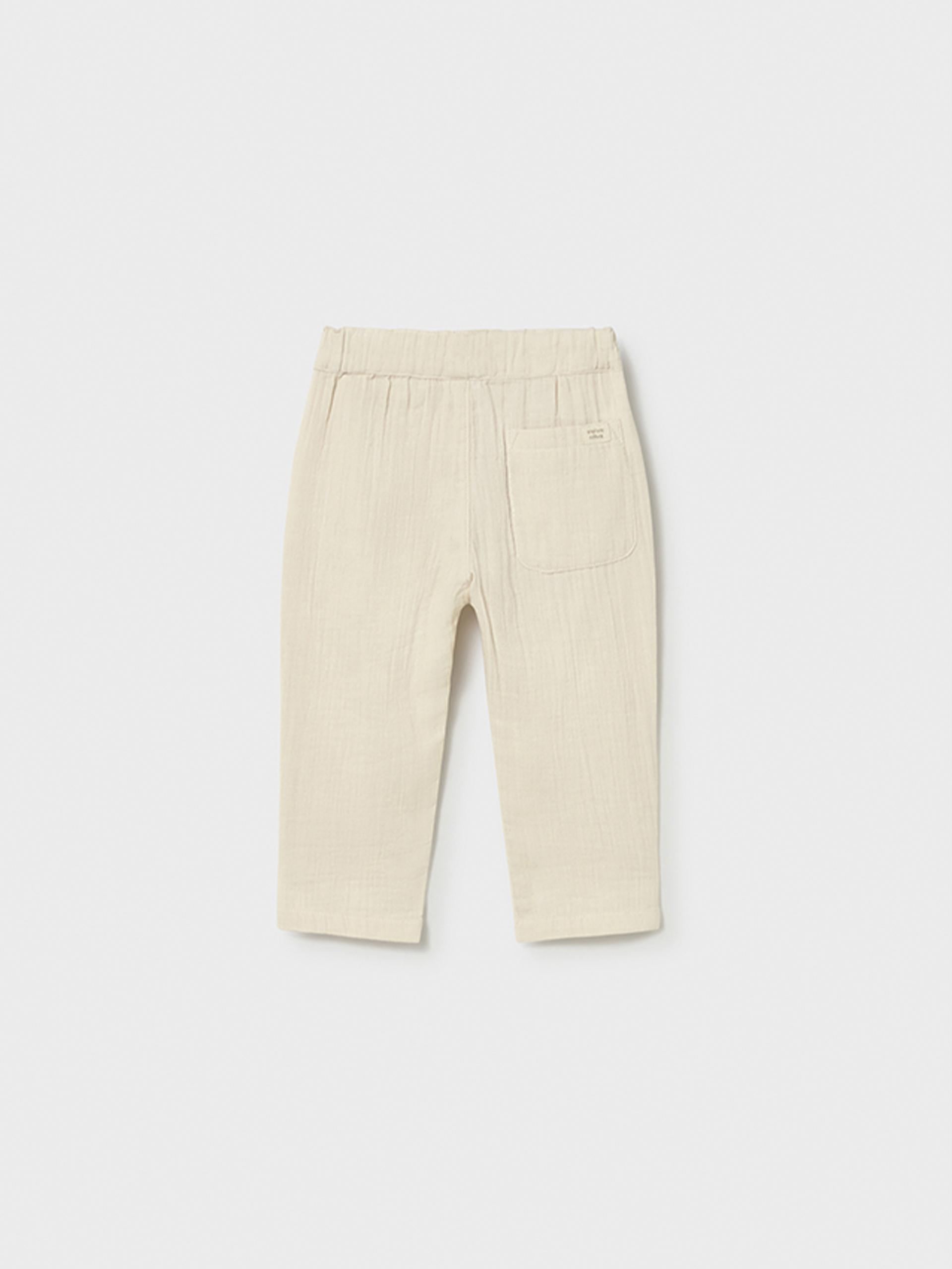 Pantalones Bebe Niño Crema Mayoral