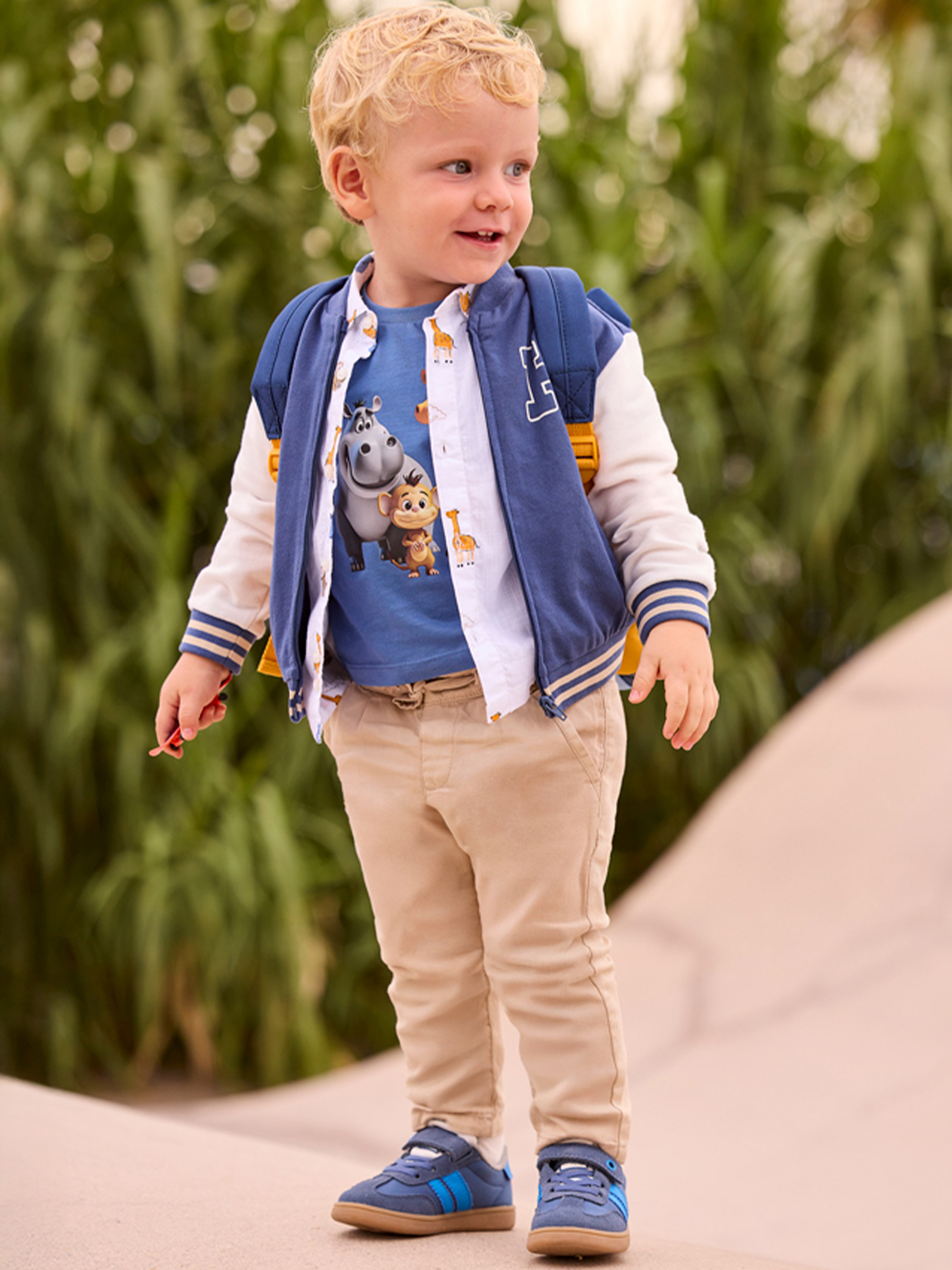 Pantalones Bebe Niño Beige Mayoral