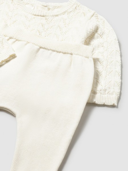 Conjunto Bebe Niña Crema Mayoral Conjunto Bebe Niña Crema Mayoral