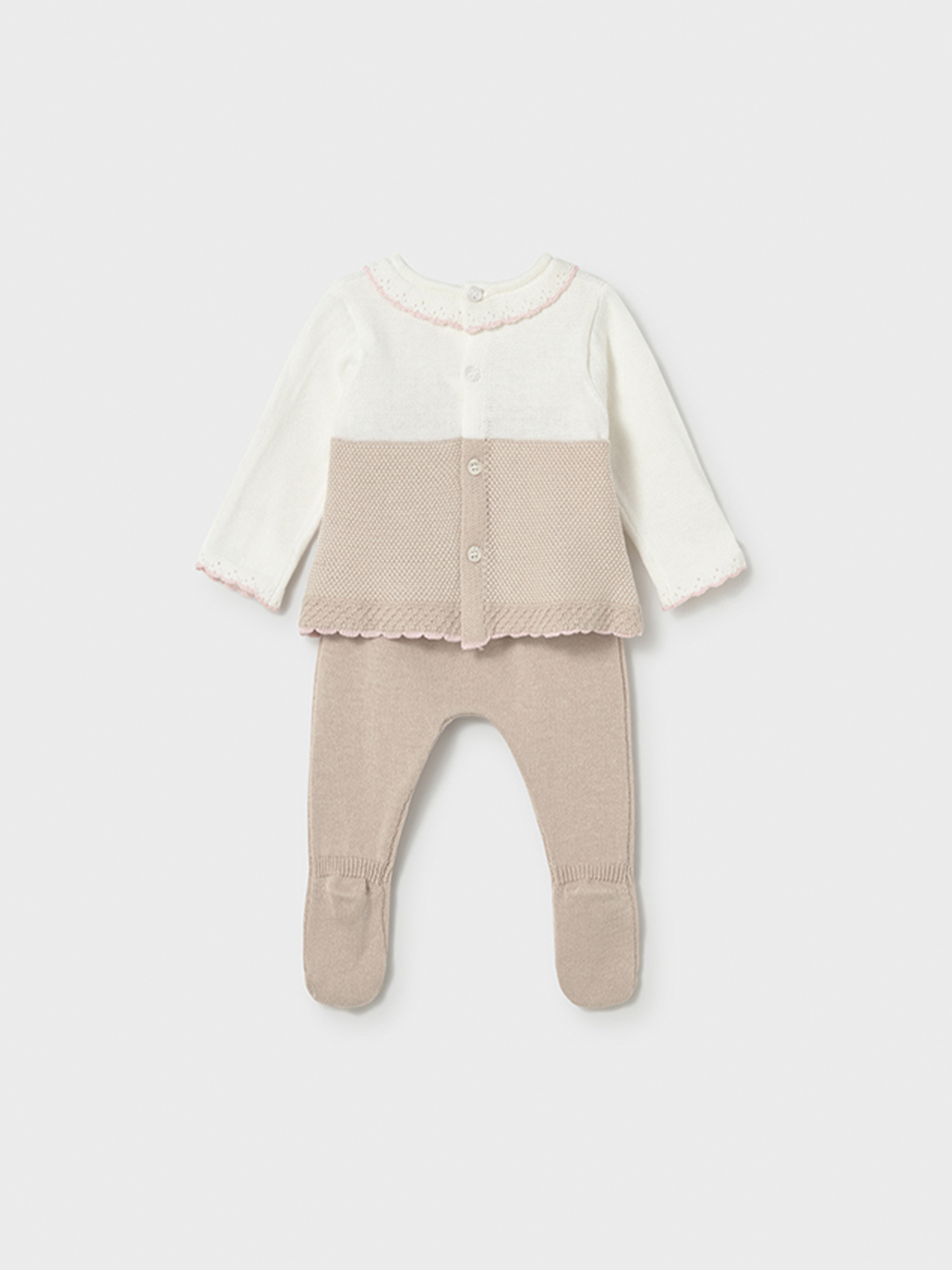 Set Baby Girl Beige Mayoral