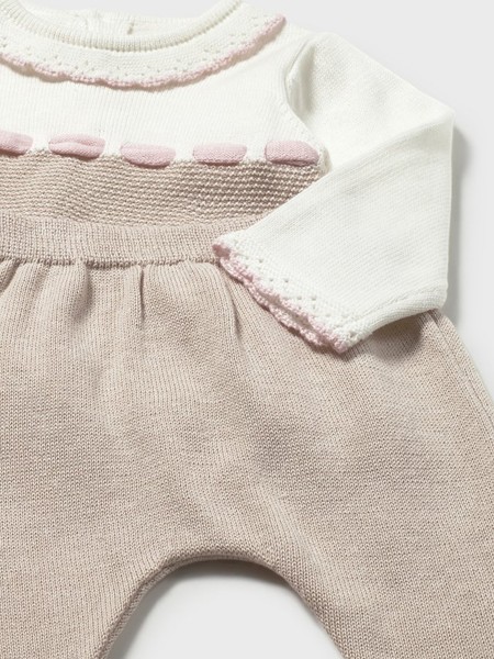 Set Baby Girl Beige Mayoral Set Baby Girl Beige Mayoral