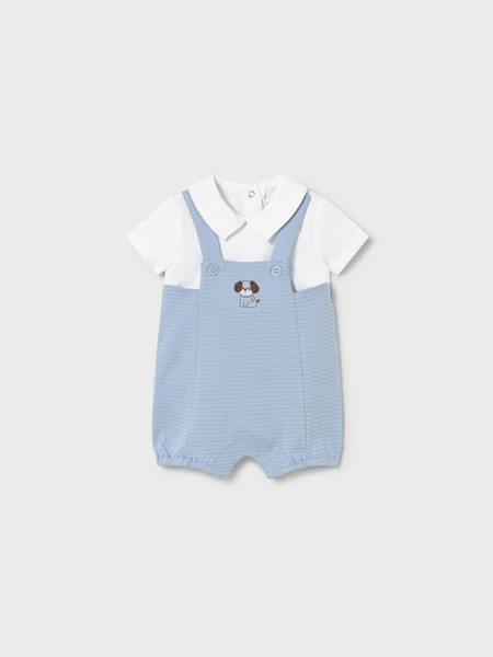 Jardineira Mayoral Menino  Fato Beb� Gola