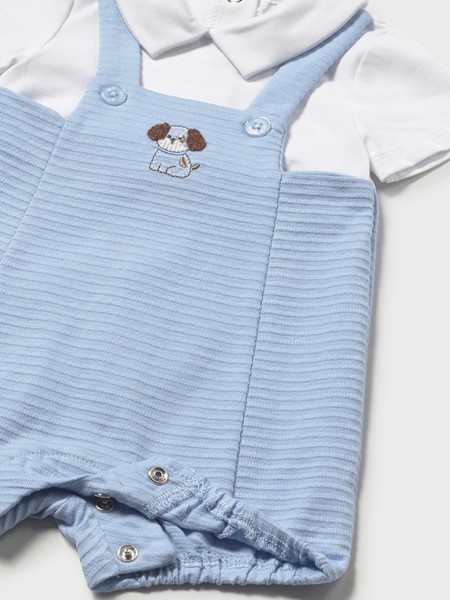 Jardineira Mayoral Menino  Fato Beb� Gola