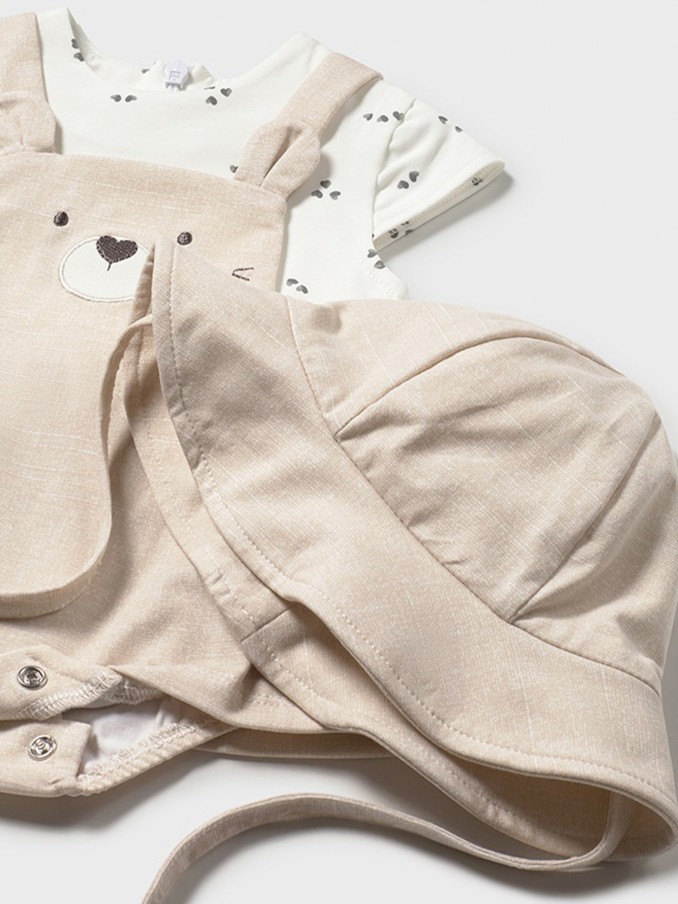 Set Baby Girl Beige Mayoral