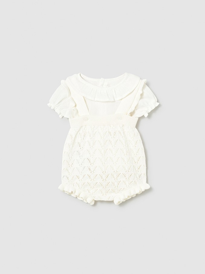 Set Baby Girl White Mayoral