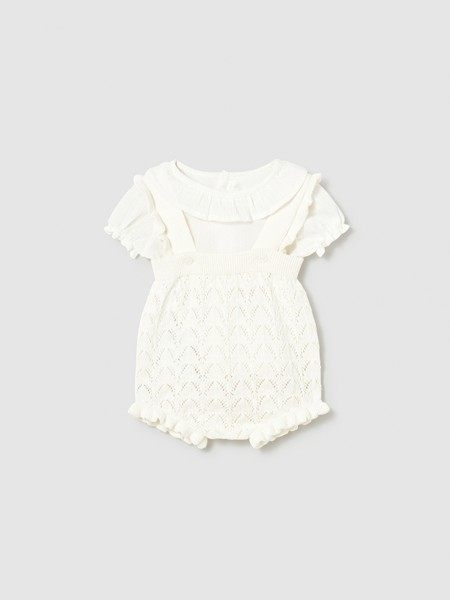 Set Baby Girl White Mayoral