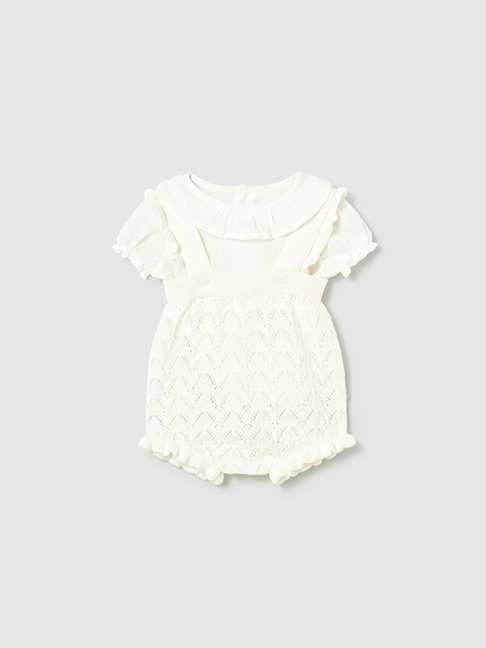 Set Baby Girl White Mayoral