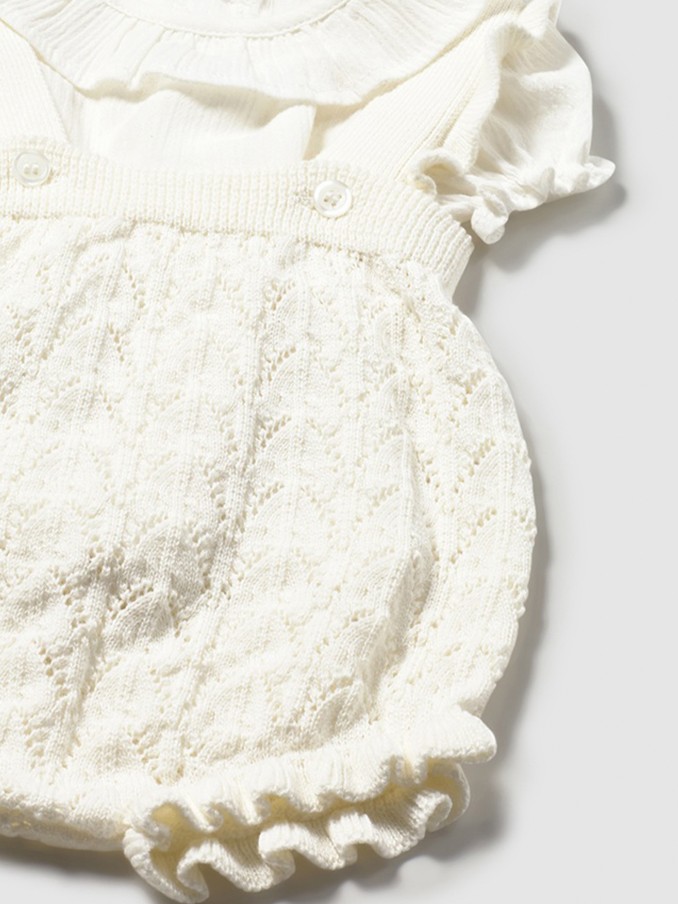 Set Baby Girl White Mayoral