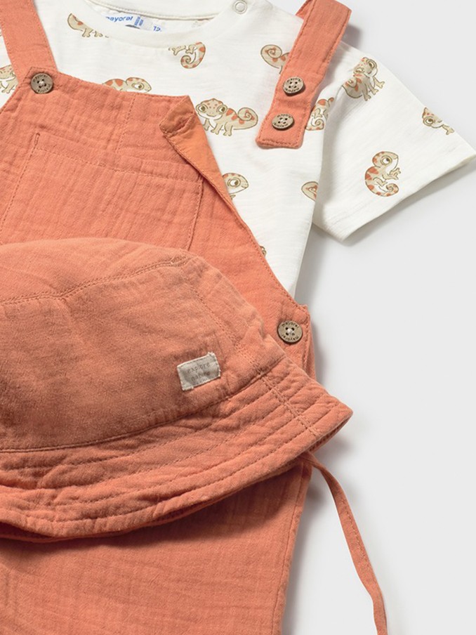 Set Baby Boy Orange Mayoral