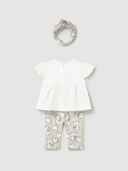 Conjunto 3 Pe�as Mayoral Menina Conj.Leggings