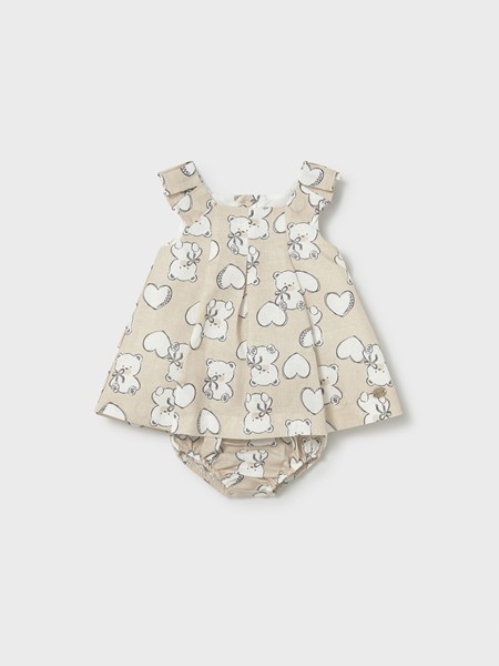 Vestido Mayoral Menina Vestido  Linho  Estampado