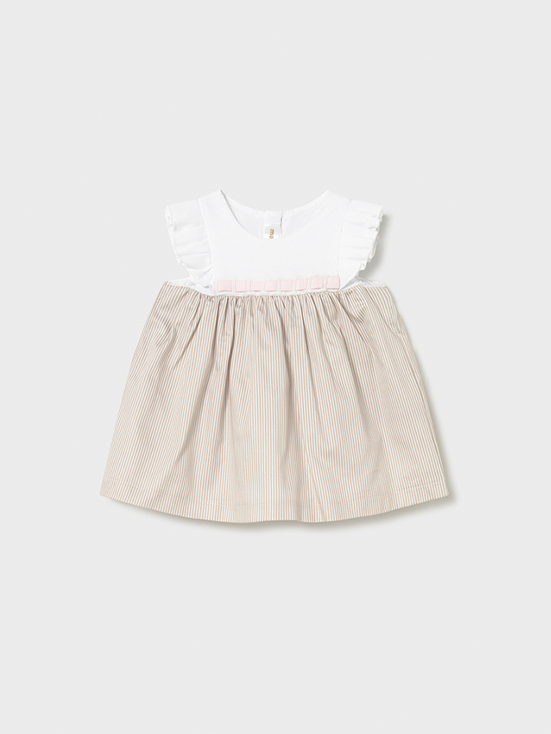 Dress Baby Girl Beige Mayoral