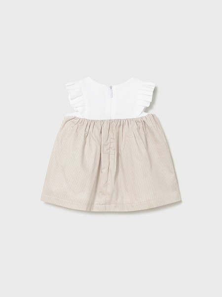 Dress Baby Girl Beige Mayoral