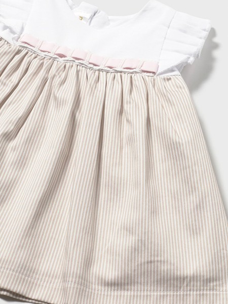 Dress Baby Girl Beige Mayoral