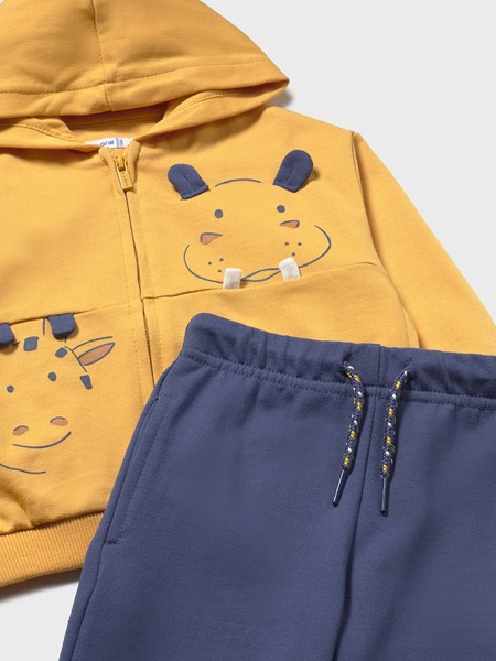 Conjunto 3 Pe�as Mayoral Menino Fato Treino Play C/ T�shirt