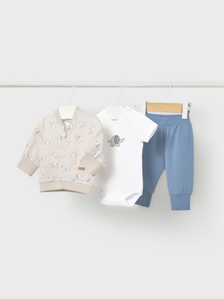 Conjunto 3 Pe�as Mayoral Menino  Fato Treino 3 Pe�as Body