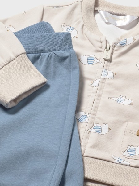 Conjunto 3 Pe�as Mayoral Menino  Fato Treino 3 Pe�as Body