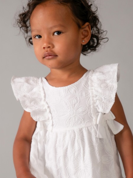 Dress Baby Girl White Mayoral