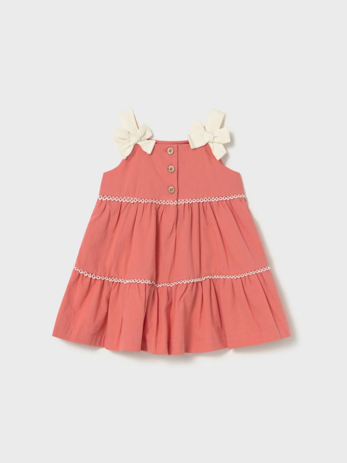 Dress Baby Girl Orange Mayoral