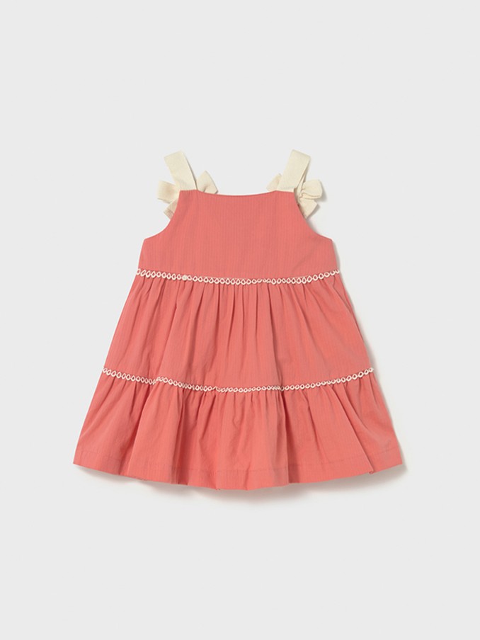 Dress Baby Girl Orange Mayoral