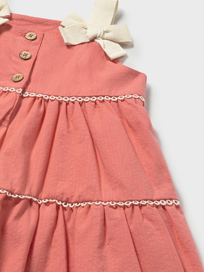 Dress Baby Girl Orange Mayoral