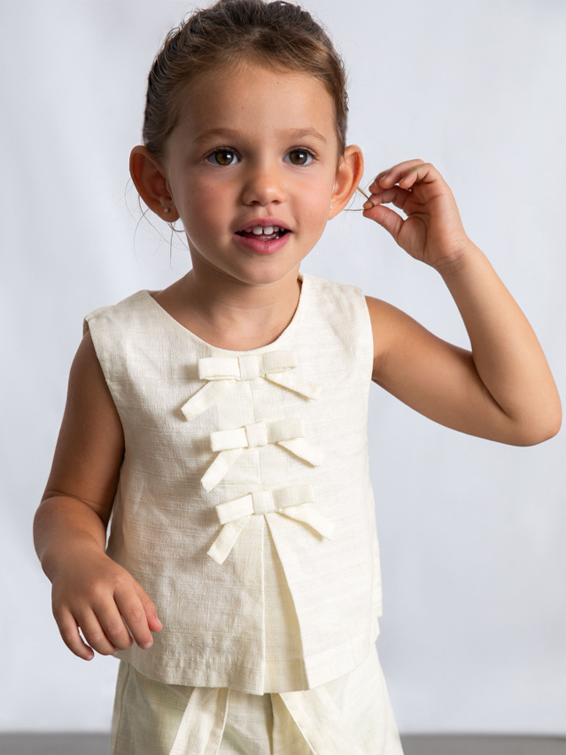 Blusa Niña Blanco Mayoral