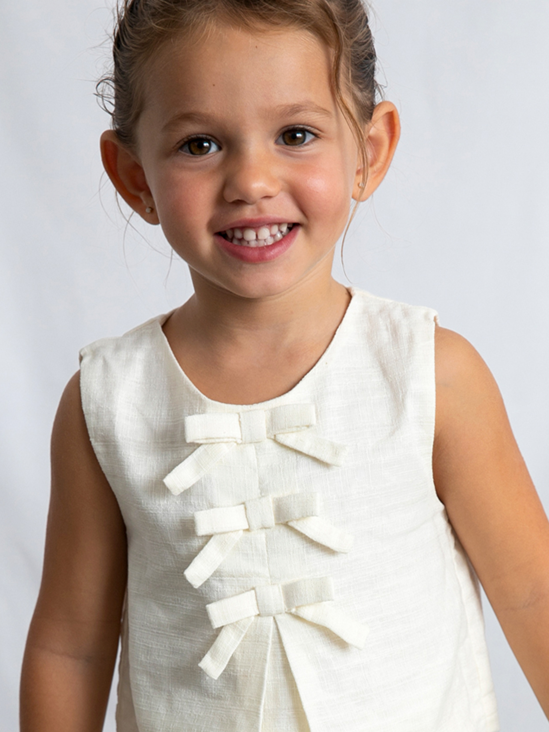 Blusa Niña Blanco Mayoral