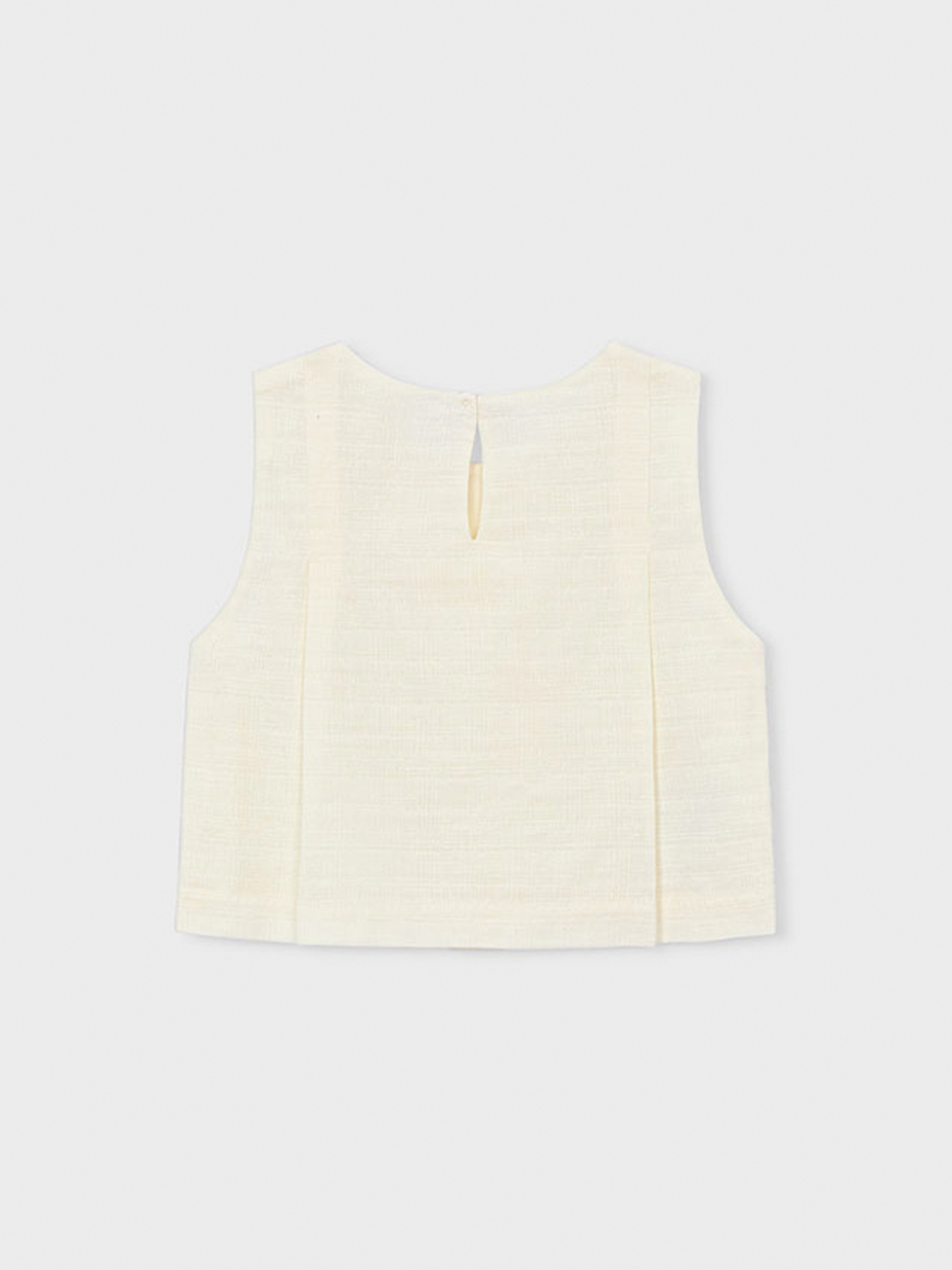 Blusa Niña Blanco Mayoral